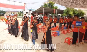 Gần 140 nghìn học sinh tỉnh Lai Châu đã khai giảng năm học mới
