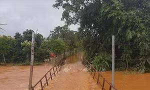 Mưa lũ gây thiệt hại nặng tại nhiều địa phương tỉnh Đắk Nông