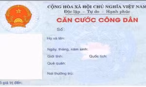 Quy định mới về trình tự, thủ tục cấp thẻ Căn cước công dân sắp có hiệu lực