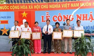 Phước Diêm là xã ven biển đầu tiên đạt chuẩn nông thôn mới ở Ninh Thuận