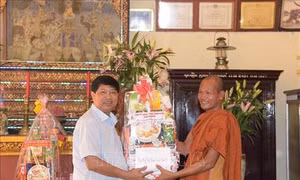 Đồng bào Khmer Bạc Liêu đón Tết Chôl Chnăm Thmây