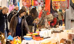 Hàng thủ công mỹ nghệ Việt Nam thu hút chú ý tại hội chợ quốc tế London