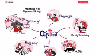 Mạng xã hội mới của Việt Nam Lotus sẽ ra mắt phiên bản beta vào ngày 16/9