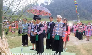 Tưng bừng Lễ hội Gầu Tào ở Hang Kia - Pà Cò