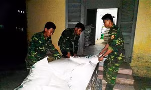 Thu giữ hàng hóa nhập lậu qua biên giới