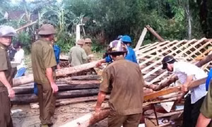 Hà Tĩnh tập trung khắc phục hậu quả lốc xoáy, giúp người dân ổn định đời sống