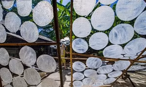 Làng nghề bánh tráng Lựu Bảo