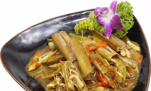 Ốc móng tay xào me - món ăn bổ dưỡng
