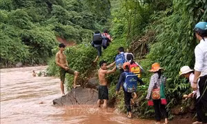Kỳ thi Trung học Phổ thông quốc gia 2019: Thí sinh vùng lũ Mường Tè dự thi đầy đủ