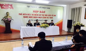 Bổ sung danh sách các nước có công dân được thí điểm cấp thị thực điện tử
