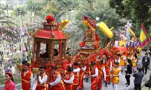 Hội Đền Thượng tri ân công đức Quốc công tiết chế Hưng Đạo Đại Vương Trần Quốc Tuấn