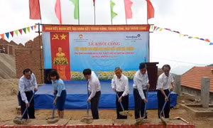 Xây dựng 150 nhà đại đoàn kết cho hộ nghèo ở Quảng Ngãi