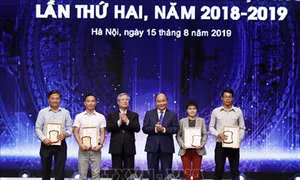 Lễ trao Giải báo chí toàn quốc về phòng, chống tham nhũng, lãng phí lần 2