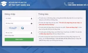 Chính thức công bố điểm thi Trung học phổ thông quốc gia 2019