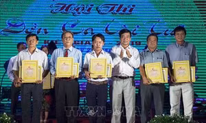 Kiên Giang tổng kết và trao thưởng Hội thi Đờn ca tài tử năm 2019