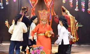 Múa nghi lễ của đồng bào dân tộc thiểu số