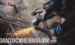 Nghề rèn của người Mông ở Trạm Tấu