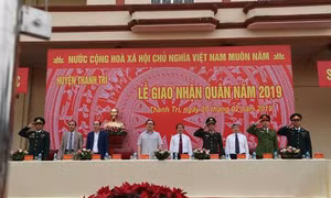 Ngày hội tòng quân của thanh niên Thủ đô năm 2019