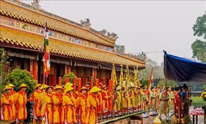  Lễ dựng Nêu tại Đại Nội, Huế đón Xuân Kỷ Hợi 2019