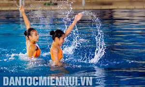 Đặc sắc Giải bơi nghệ thuật các nhóm tuổi thành phố Hồ Chí Minh 2019