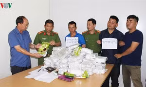 Bắt giữ 3 đối tượng vận chuyển trái phép 50 kg ma túy đá ở Điện Biên
