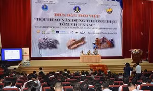 Xây dựng thương hiệu tôm Việt Nam