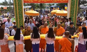 Khánh thành Chánh điện di tích văn hóa chùa Xẻo Cạn (Kiên Giang)