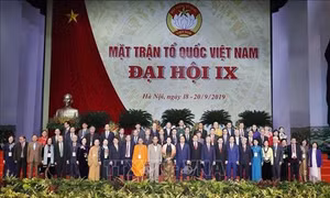 Khai mạc Đại hội đại biểu toàn quốc Mặt trận Tổ quốc Việt Nam lần thứ IX