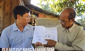 "Thầy giáo" của buôn làng Chu Ru