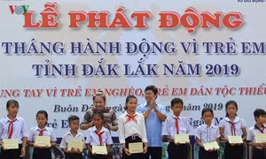 Đắk Lắk chung tay vì trẻ em nghèo, trẻ em dân tộc thiểu số