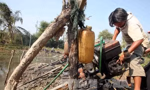 Tiền Giang đầu tư trên 3,2 tỷ đồng chống hạn