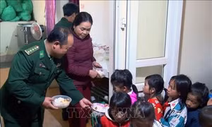 Kỷ niệm 60 năm Ngày truyền thống Bộ đội Biên phòng: Những bữa sáng ấm lòng nơi vùng cao Lóng Sập