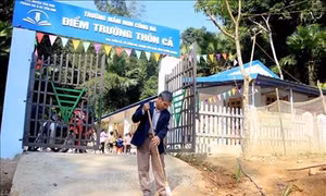 Ma Kim Hải - Người đảng viên dân tộc Tày hiến đất xây lớp mầm non cho trẻ em vùng khó