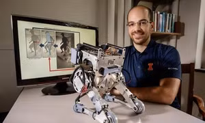 Mỹ phát triển robot hai chân có thể di chuyển cân bằng được như người