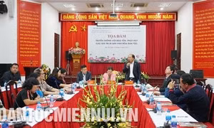 Tọa đàm “Truyền thông với bảo tồn và phát huy các giá trị di sản văn hóa dân tộc”
