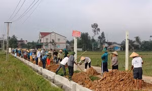 Công nhận thành phố Hà Tĩnh hoàn thành nhiệm vụ xây dựng nông thôn mới