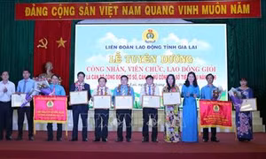 Tháng Công nhân 2019: Gia Lai tôn vinh điển hình tiên tiến trong các phong trào thi đua yêu nước