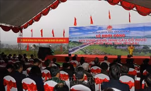 Khởi công xây dựng cầu Cổ Phúc ở Yên Bái
