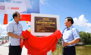 Khánh thành cây cầu 'trong mơ' cho người dân vùng sâu