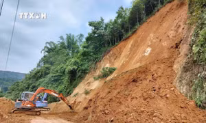 Lào Cai cơ bản khắc phục xong thiệt hại do hoàn lưu cơn bão số 5