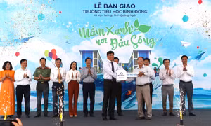 Giúp học sinh vùng khó có môi trường học tập chất lượng cao