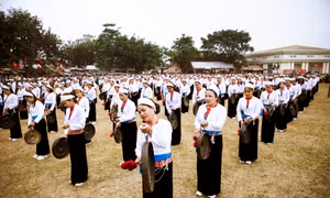 Lễ hội Khai Hạ, tôn vinh bản sắc văn hóa dân tộc Mường ở Hòa Bình