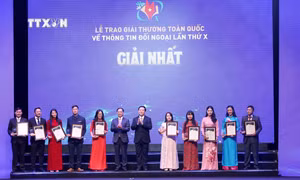 Giải thưởng toàn quốc về Thông tin đối ngoại lần thứ X: Viết nên câu chuyện Việt Nam trong kỷ nguyên mới