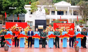 Lai Châu khánh thành tượng đài “Bác Hồ với chiến sĩ Biên phòng”
