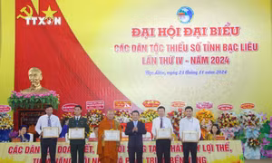 Đại hội đại biểu các dân tộc thiểu số tỉnh Bạc Liêu - năm 2024