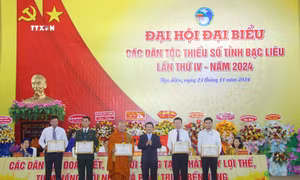 Đại hội đại biểu các dân tộc thiểu số tỉnh Bạc Liêu - năm 2024