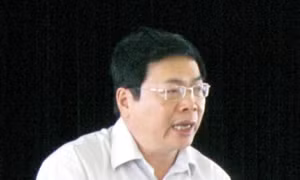 Cựu Bộ trưởng Bộ Công Thương Vũ Huy Hoàng. Ảnh: TTXVN phát
