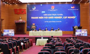Lai Châu tổ chức diễn đàn trực tuyến thanh niên với khởi nghiệp, lập nghiệp