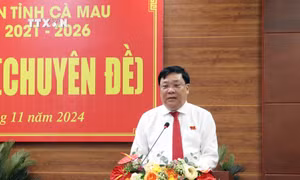 Ông Phạm Thành Ngại được bầu giữ chức Chủ tịch UBND tỉnh Cà Mau nhiệm kỳ 2021 - 2026