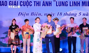 Phóng viên TTXVN đoạt giải Nhất cuộc thi ảnh “Lung linh miền Hoa Ban” năm 2024